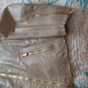 Womens Calvin Klein Moto Jacket